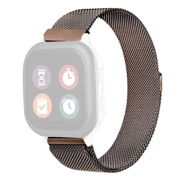 Verizon Gizmo Watch 1 -älykellon ranneke, Milanese-verkko, ruostumattomasta teräksestä valmistettu magneettinen rannekoru Style G