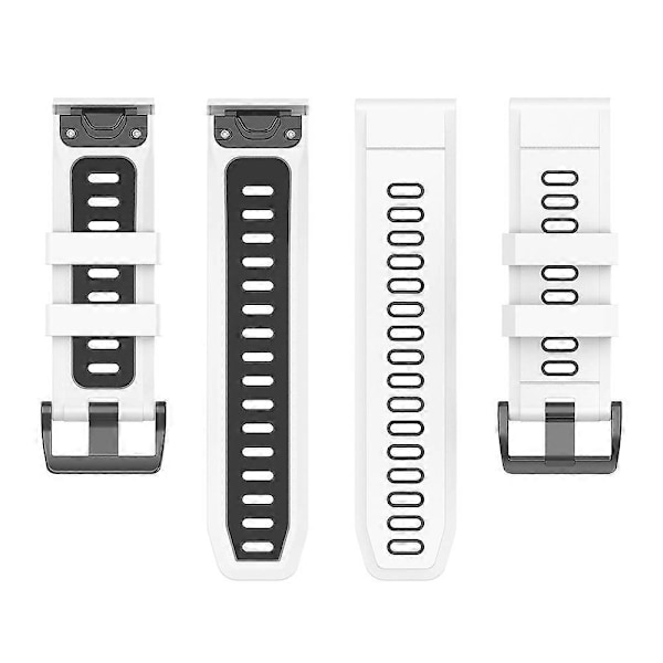 Type B KALEBOL KLB-SSPWGJ-001 Til Garmin Fenix 7/7 Pro Urrem QuickFit 22mm Fleksibel Silikone Style B