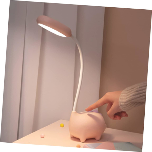 Dinosaur Bordlampe Touch Bordlampe Bordlampe LED Soveværelseslamper USB Opladningslampe USB Nattelys Læselampe Soveværelse
