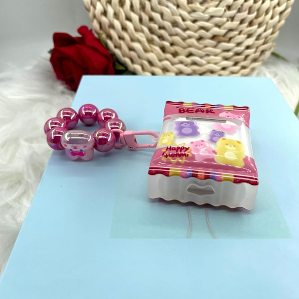 Gummy Bear Hovedtelefon Etui Kompatibel med AirPods 2. og 1. Generation