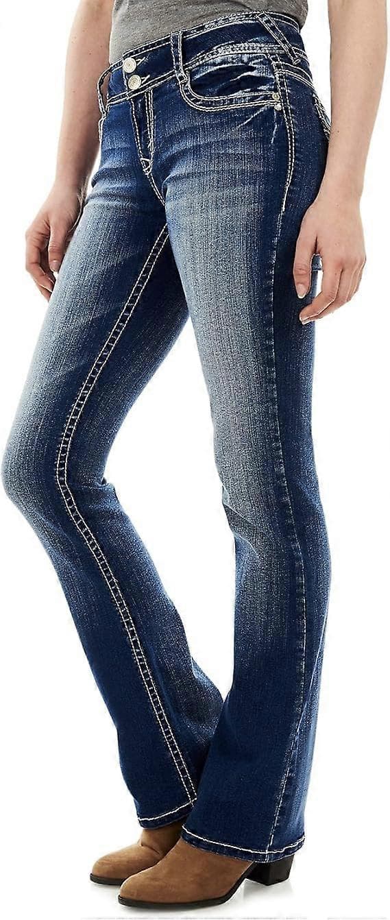Bootcut-jeans för kvinnor, storlek XL