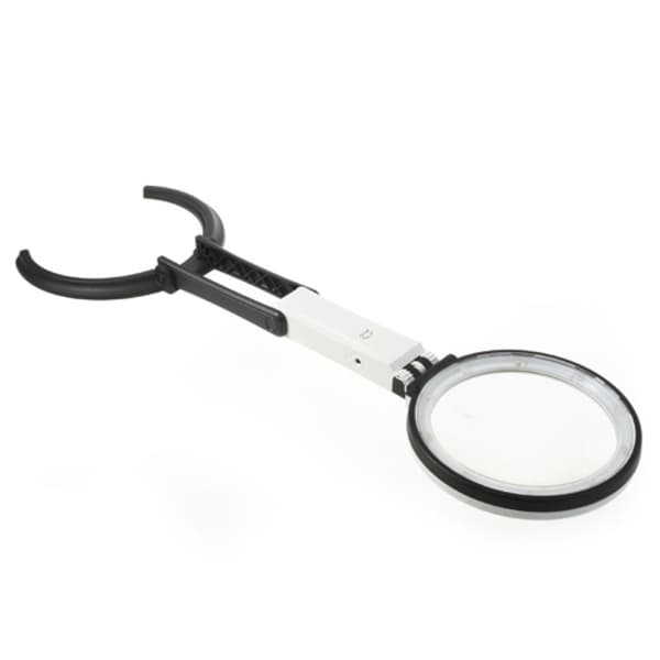 Foldable Large Magnifying Glass with LED Light 2 x 120mm
