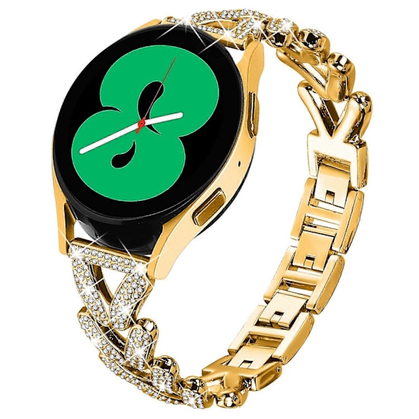 Vridbar armband i zinklegering med strassdekoration för TicWatch 2 Style B