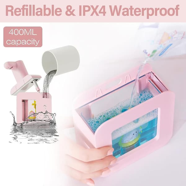 Automatic Foam Soap Dispenser, Sensor Dispenser Rechargeable Countertop Soap Dispenser SXQ