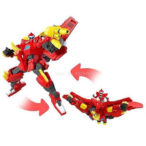 Mini Force 2 Super Dino Power Transformationsrobot Actionfigurer MiniForce X Simulationsdyr Deformation Dinosaur Legetøj No Box 8628