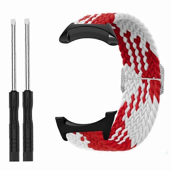 For Suunto Core Klokkereim Elastisk 22mm Myk Nylon Elastisk Flettet Rem Style H