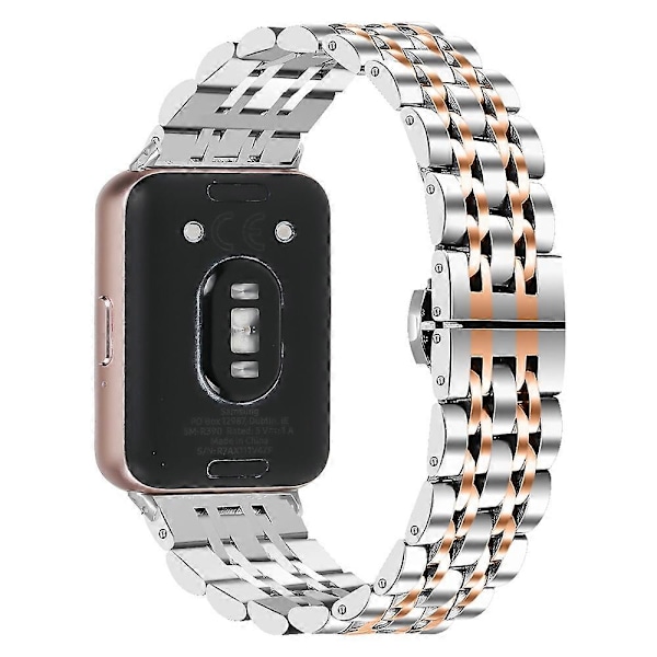 Armband i rostfritt stål med hög hållfasthet för Samsung Galaxy Fit3 SM-R390 Style B