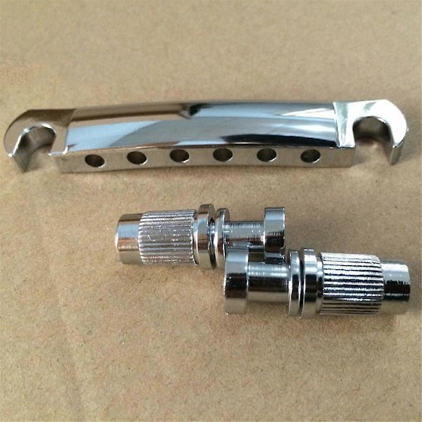 Elgitarrstall, standard 6-strängad LP-storlek Gitarrstall Full Set Stall Tail Stud Zink Allo
