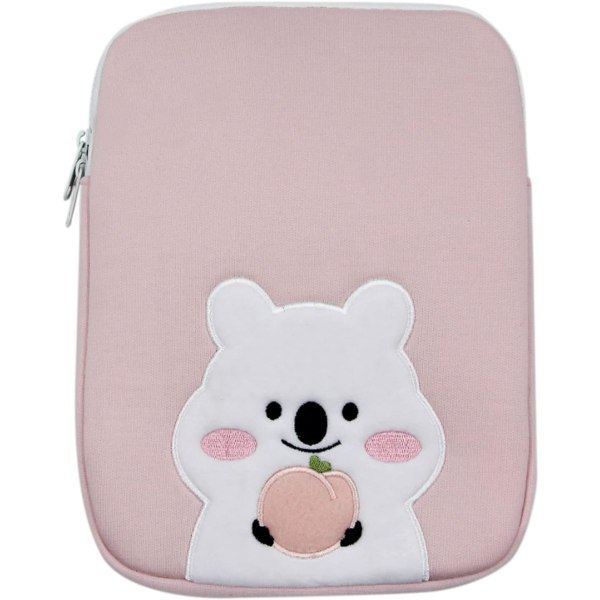 9-11 tums plysch söt kanin väska för laptopfodral iPad case Cover Notebook förvaringsväska för kvinnor tjejer