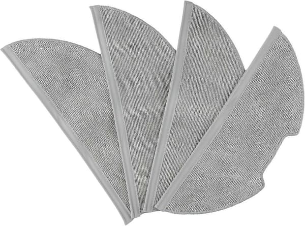 4-pack mikrofiber moppdukar ersättningsdynor för Eureka E20 Plus fläckfri golvrengöring