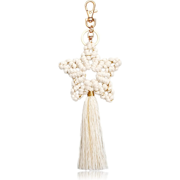 Håndlavet Boho Tassel Nøglering Taske Charm Nøglering Bilnøglering til Kvinder