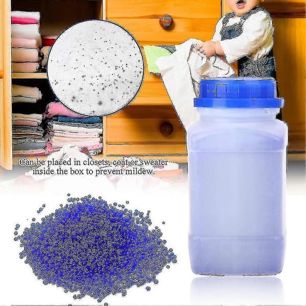 Reusable Silica Gel Desiccant Beads Moisture Absorb Dry Box for Camera -wf G