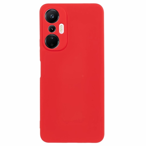 Transsion Infinix Hot 20S 4G -puhelimen kuori, 2,0 mm TPU pehmeä sisävuori, kaareva reuna - Vihreä Multicolor Red