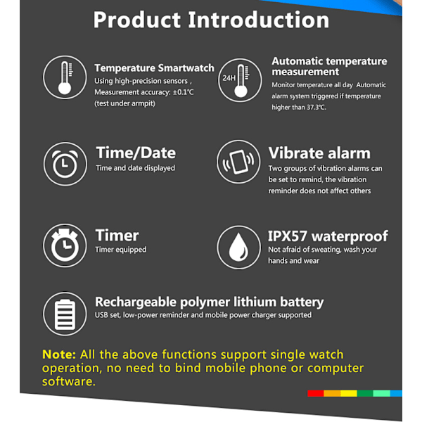 Pivotell Vibratime Vibrerende Reminder Ur - Med Op Til 10 Daglige Alarmer magenta