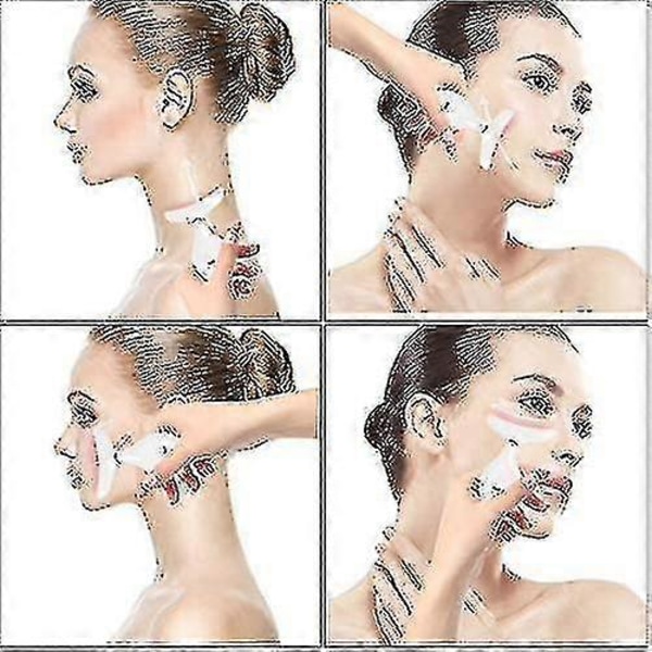 Ansiktsmassager Anti-Aging Hals Ögonmassager 45 Grader Värme Högfrekvent Vibration Anti-Rynk Ansiktsapparat