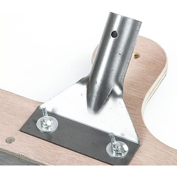 Cement Skraber Selvnivellerende Værktøj Letvægts Nem at Rengøre Gear Rake Konstruktion Værktøjer Til Epoxy Gulvmaling Maleri Gulvbelægning, 56CMX13CM