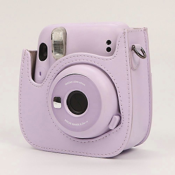 Type C Pikakamerakotelo Fujifilm Instax Mini 12/Mini 11/Mini 9/Mini 8 -kameroille, Retro Nahkalaukku Style C