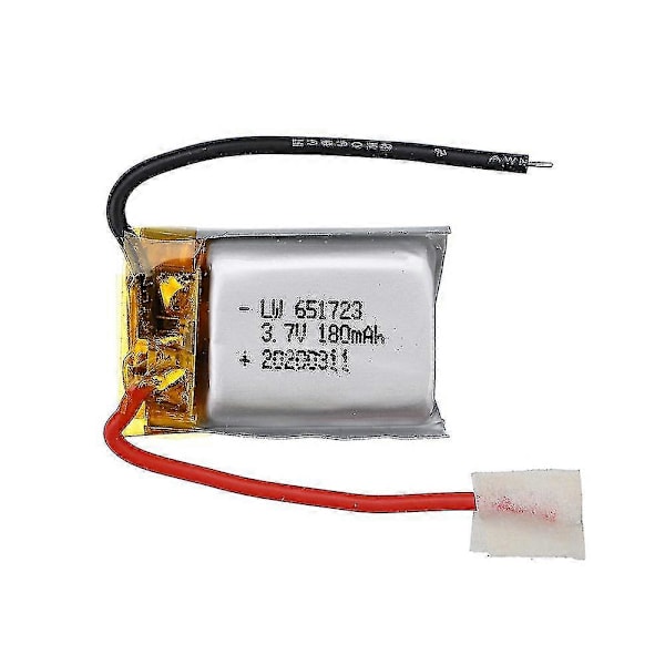 3.7v 180mah Lipo Batteri För Syma S109g S111g Mjxrc X900 X901 Fjärrkontroll Helikopter 3.7v 651723 Litiumbatteri 3pcs