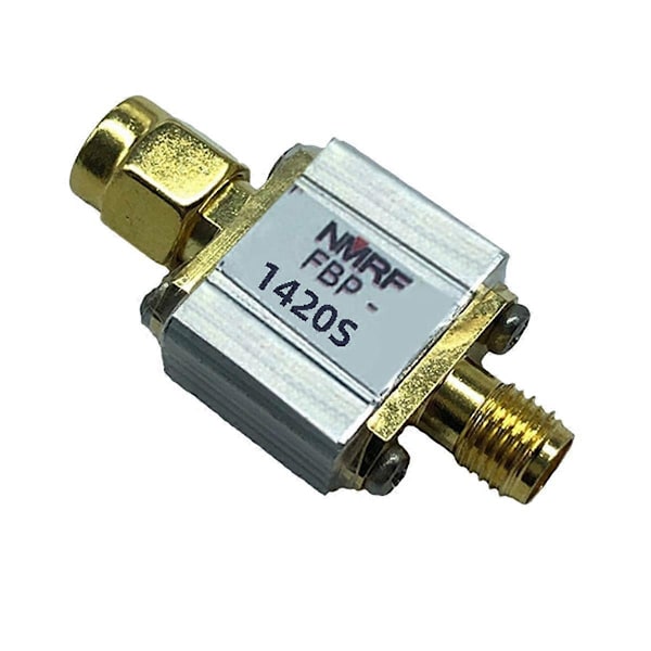 1420MHz Bandpassfilter SAW Bandpass SMA-gränssnitt 80MHz Bandbredd SMA-M SMA-F Gränssnitt Bandpass