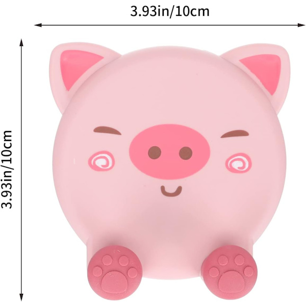 Abs Adorable Pink Hylde Design Justerbar Tegneserie Telefonformet Holder Gummi Hylde Hjem Vugge Opbevaring Elskelig Dyr Dock Skrivebord til Tilbehør