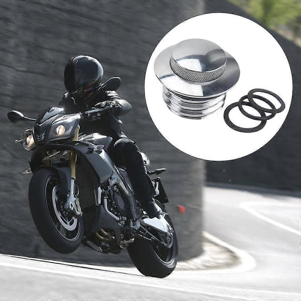 Ventilerade bränsletank PopUp-tanklock passar för Harley 1982-2019 bränslepåfyllningslock