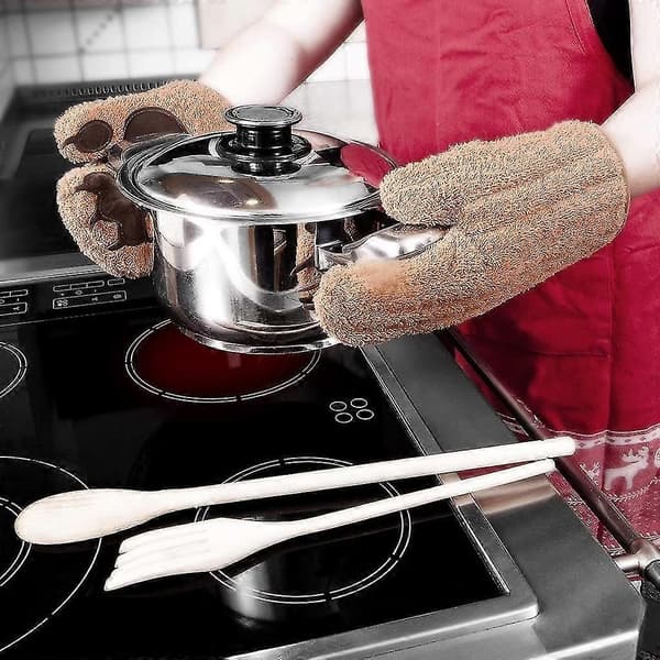 Esigner Br bagehandsker, blikfanget i ethvert køkken, ovnhandsker