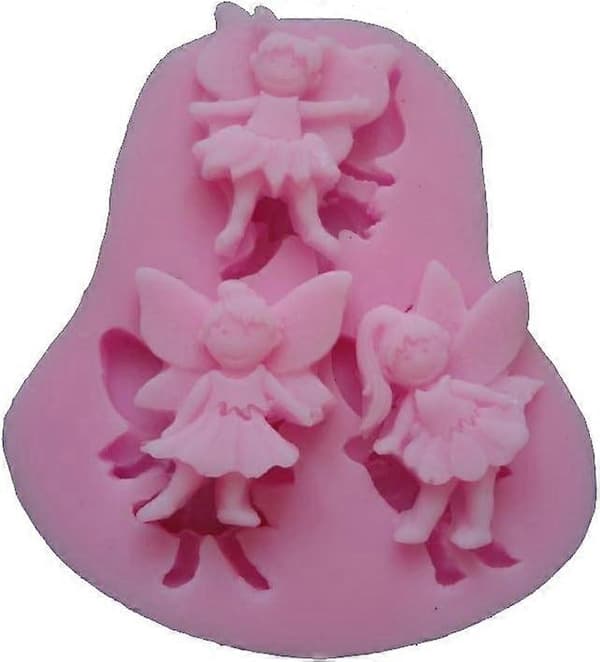 Lille Fe Engel Silikone Fondantform til Sukkerhåndværk Gumpaste Kagepynt