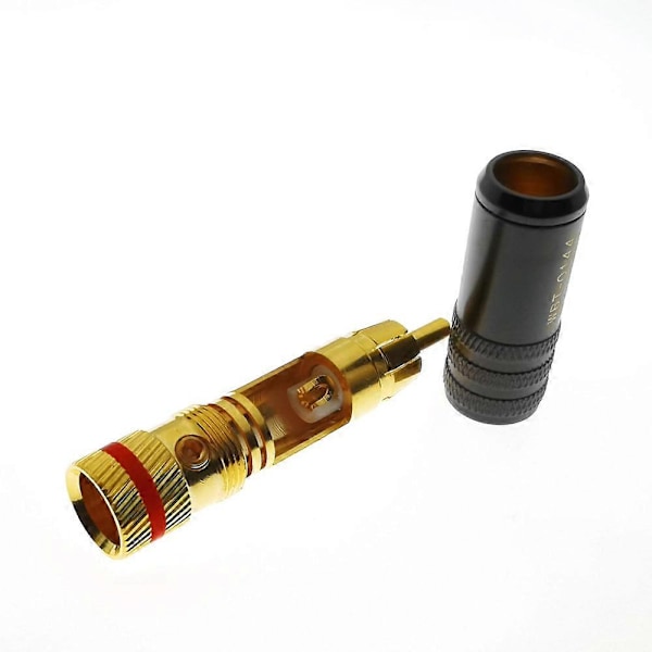 WBT-0144 Kullattu RCA-liitin RCA Plug-In Tyyppi AV-ääni- ja videoliitin Videoliitin