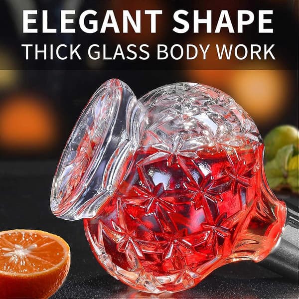 100 ml påfyllningsbar cocktailatomizer med elegant diamantmönstrad design, klassisk luftpump för bartender