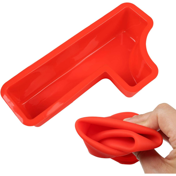 Kageform Silikone Tal Store Tal 7 Bageform Bage Fødselsdag Jubilæum Fødselsdagskage 20 X 25 Cm (Multi-Way)-1-Rød