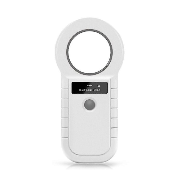 Eläintunnisteen Lukija USB 134.2K Kaksitaajuuksinen Lemmikkisiru Lukija Eläinsiru Lukija Valkoinen