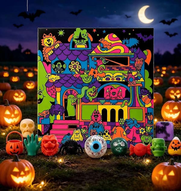 Halloween Nedtelling Squishy Leker - Frights Squish-O-Ween Samling