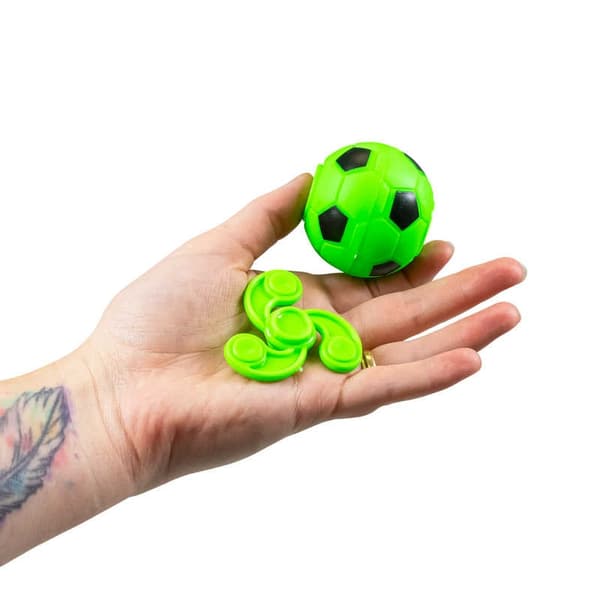 Julekalender Fidget Adventskalender med Leker Advent Kalender Multicolor multifärg