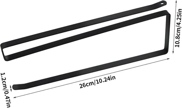 25 cm tørkepapirholder uten boring