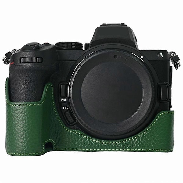 Tyyppi E Nikon Z 5/Z 6 II/Z 7 II Kamerakotelo Suuri Aukko Aitoa Lehmännahkaa Suoja Style F