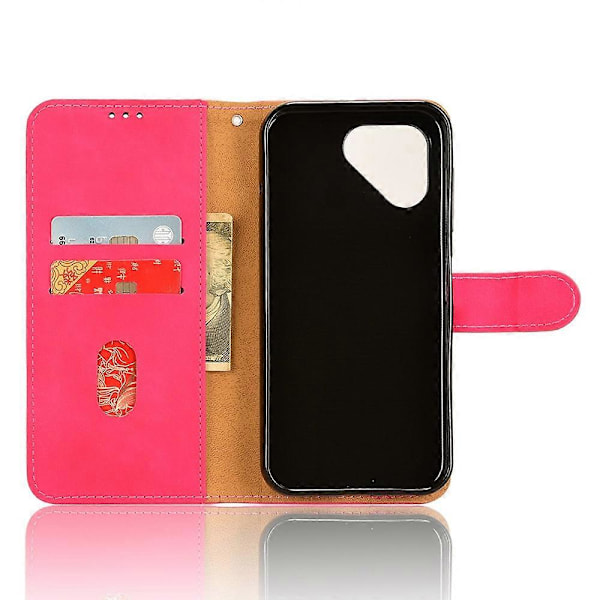 Fairphone 5 -kotelolle lompakkoteline pudotussuojaava puhelimen nahkakansi Multicolor Style d