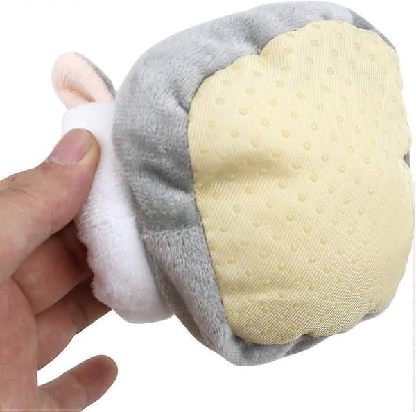 2 stk. mini hamster senge gemmesteder og huse, bomuld mini dyre kæledyrs rede hule, sød varm seng til hamster (grå og pink)