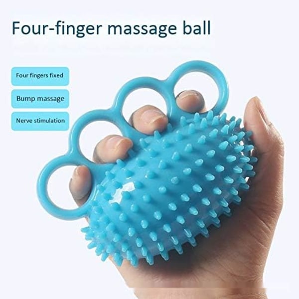 Fingerträningsboll Handgrepp Träningsenhet Handgreppsförstärkare, Anti-spasticitet, Intensitet Handtryckboll
