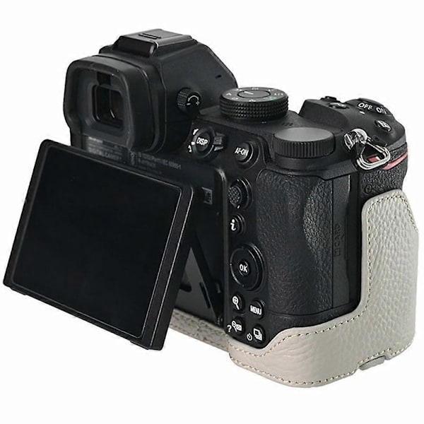 Tyyppi E Nikon Z 5/Z 6 II/Z 7 II Kamerakotelo Suuri Aukko Aitoa Lehmännahkaa Suoja Style C