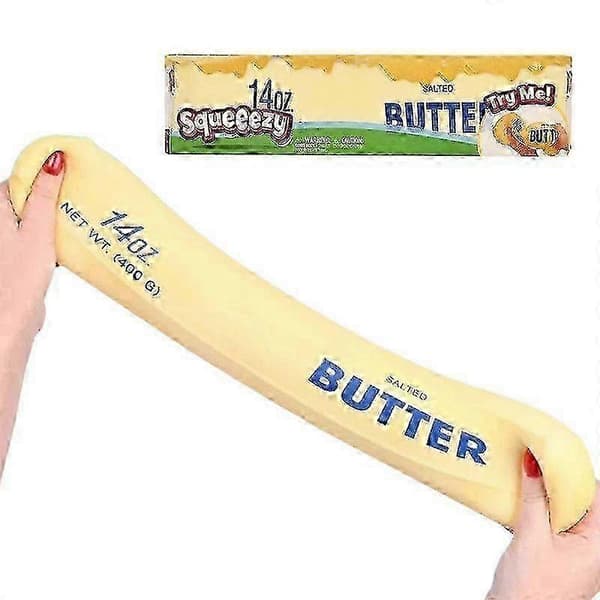 Sunny Days Squeezy Butter 14oz Sensorisk Squishy Legetøj - Perfekt til Stresslindring Klem_h3