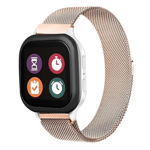 Typ F För Verizon GizmoWatch 2 Milanese Mesh Armband Rostfritt Stål Magnetisk Urband Style D