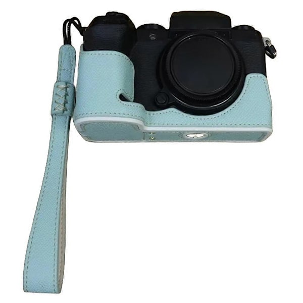 Tyyppi D Fujifilm X-S20 -kameralle PU-nahkainen pohjakotelo Akun avausaukko Puolikas runkosuoja Style F