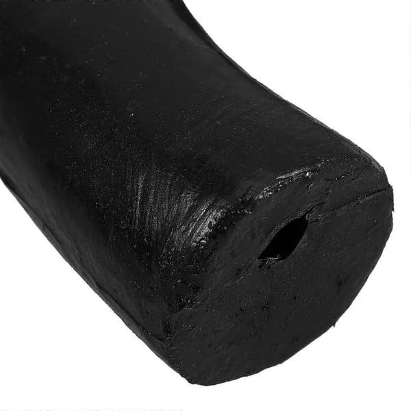 Plastik Oksehorn DIY Tilbehør til Hårbånd 2Par Sort til Halloween