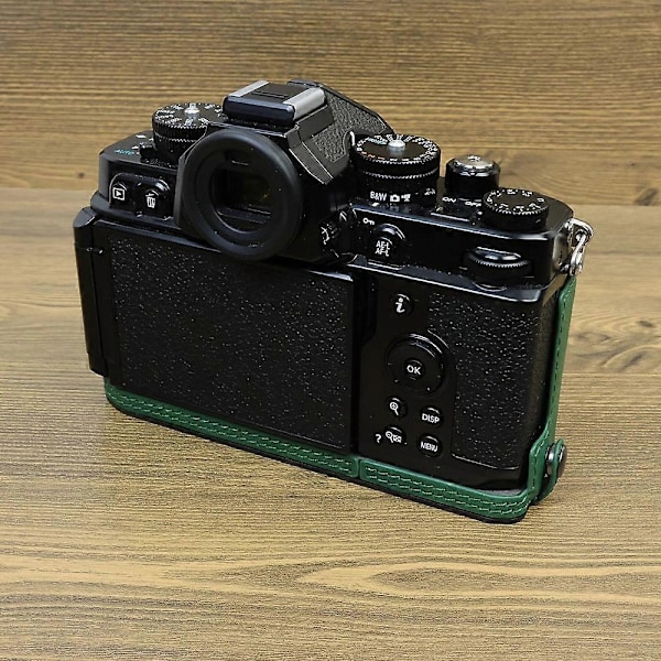 Typ C För Nikon ZF PU Läder Kameraväska Batteriöppning Anti-fall Skyddande Fodral Style B