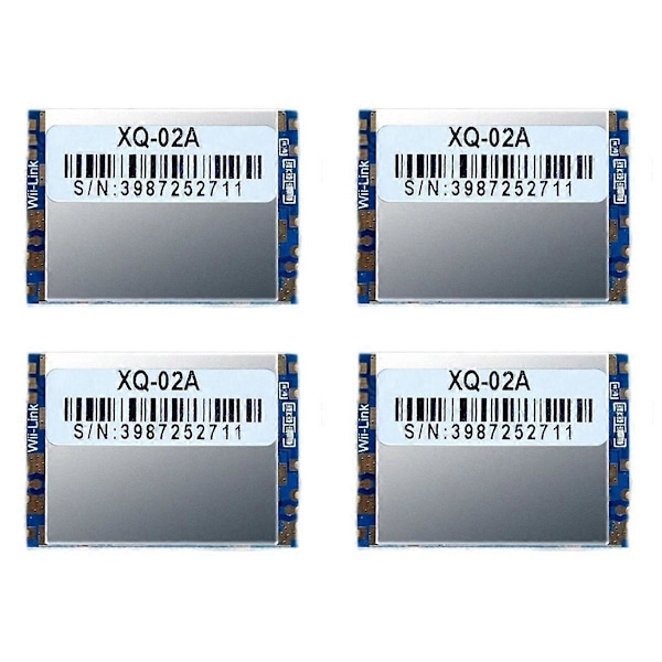 4X XQ-02A 2.4G 2W Tvåvägs Wifi Bi-riktad Signalförstärkare Boost Modul Automatisk Växling