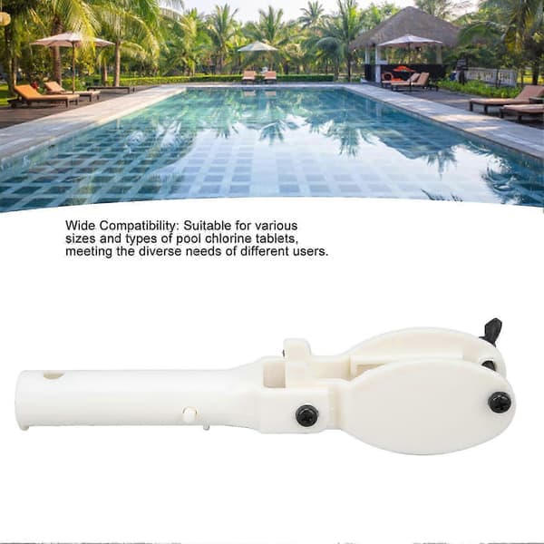 Pool Klor Tablet Holder Stang Plast 84g Nem Installation 25-26s