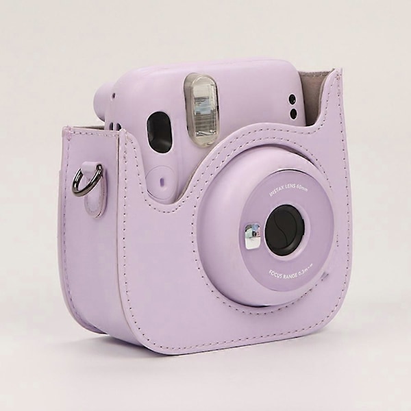 Type C Pikakamerakotelo Fujifilm Instax Mini 12/Mini 11/Mini 9/Mini 8 -kameroille, Retro Nahkalaukku Style A