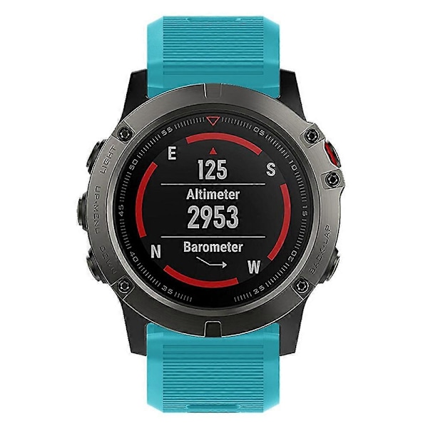 Type D KALEBO LKLB-HWGJ-001 til Garmin Fenix 6X/Fenix 7X/Instinct 2X Smart Watch Band QuickFit Style D