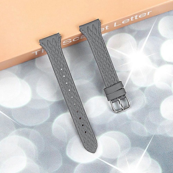 Type C Huami Amazfit Youth Edition 20mm kellon rannekkeelle Yläkerroksen lehmännahkainen kellon ranneke Style E