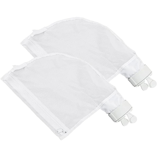 Pool Rengøringsposer, 2 Pak Zippered Nylon Filterposer med Udskiftningsfilter til Polaris 280/480 Pool Cleaner